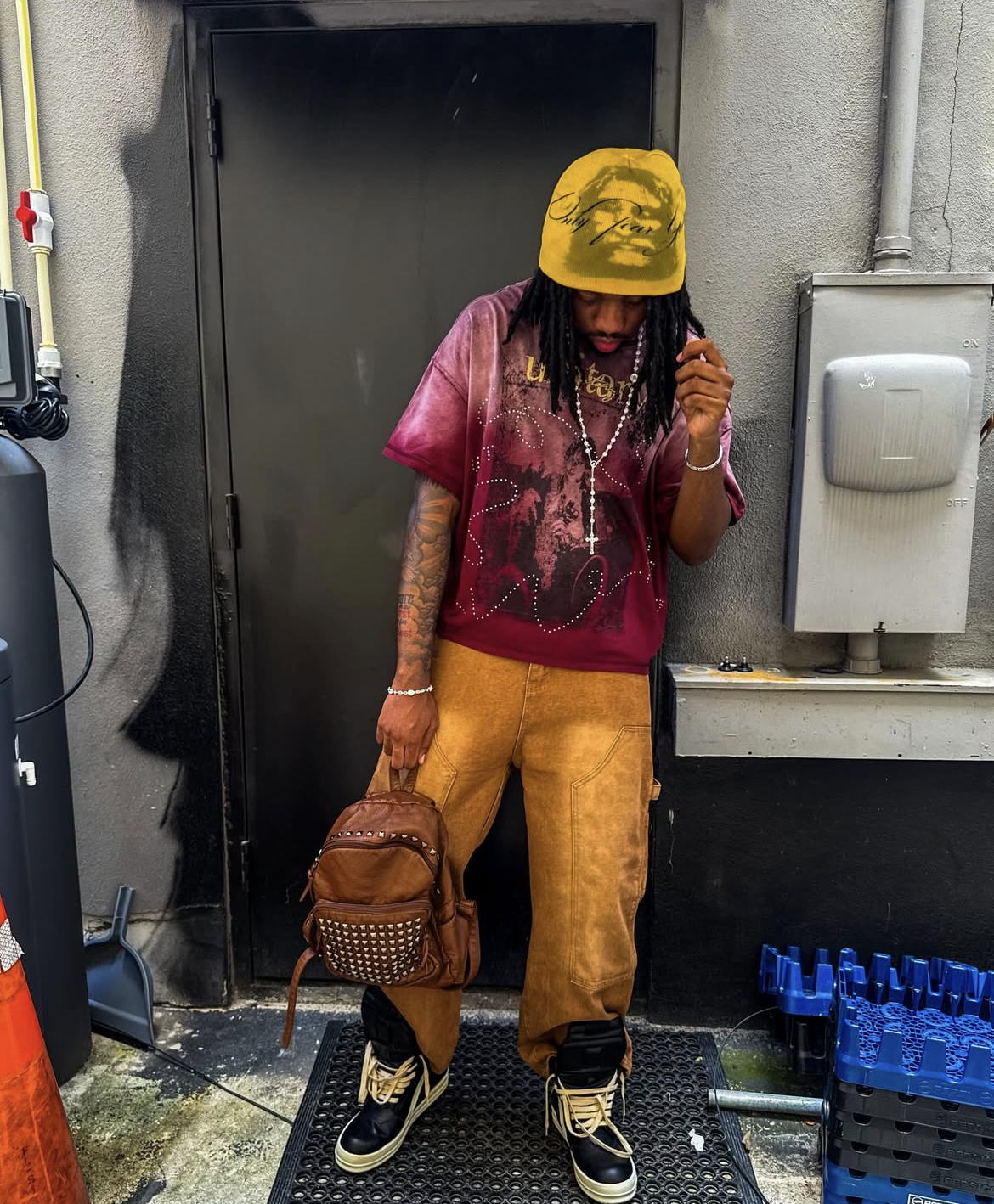 ONLY FEAR GOD BEANIE